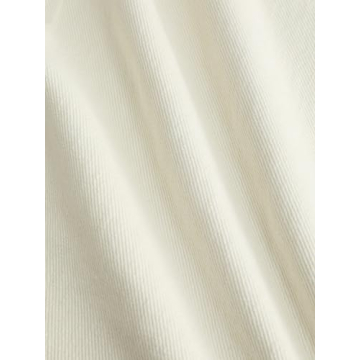 Stylish CIDER Yoney Solid Straight Leg Jeans in Ivory