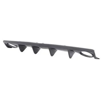 Bumper Splitter Compatible with 2010-2013 Chevy Camaro, Factory Shark Fin Rear Bumper Lip Diffuser PU - Polyurethane by IKON MOTORSPORTS, 2011 2012