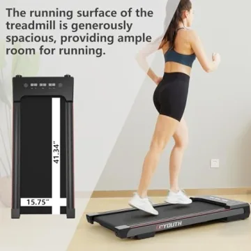 GOYOUTH Under Desk Treadmill - Compact and Versatile