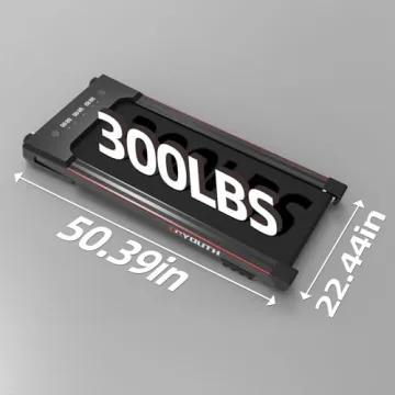 GOYOUTH Under Desk Treadmill - Compact and Versatile