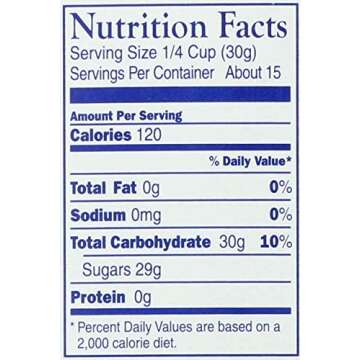 California & Hawaiian, Sugar Powdered, 16 Ounce