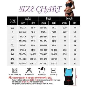 NonEcho Women Sauna Body Shaper Sweat Suit Sleeve Spa Cami Hot Neoprene Slimming Workout Vest Waist Trainer Top