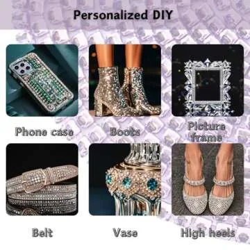 PEARLY JUN 10 Yards Purple Rhinestone Chain Violet Rhinestone Trim Crystal Artificial Stone Trim Cup Chain SS6 2mm Color Plated Cup Stitch Costume Decoration