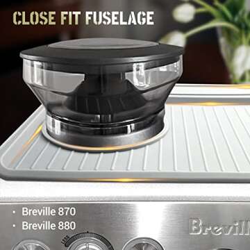 Quality Tamping Mat for Breville 870/880 Espresso Machines
