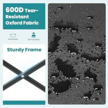 Sweetcrispy Collapsible Foldable Wagon Cart for Outdoor