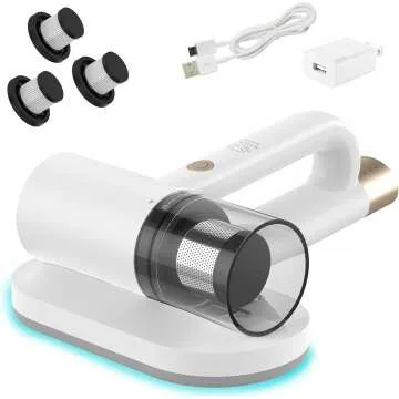 Cordless Bed Vacuum Cleaner with HEPA Filter