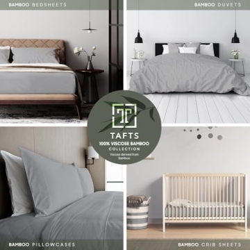 Tafts Bamboo King Sheets - Cooling & Luxuriously Soft