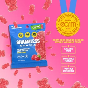 Shameless Snacks Low Calorie Keto Gummies - 6 Pack