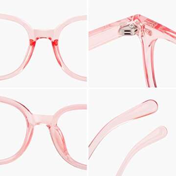 STORYCOAST Blue Light Blocking Glasses Computer Glasses Lightweight Gaming Eyeglasses Frames Eyewear...