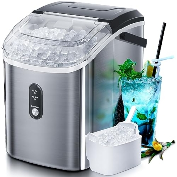 Nugget Ice Maker for Home Use and Office Entertainment