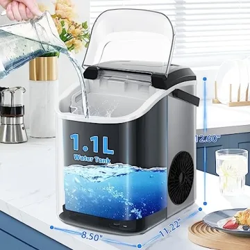 Nugget Ice Maker for Home Use and Office Entertainment