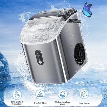 Nugget Ice Maker for Home Use and Office Entertainment