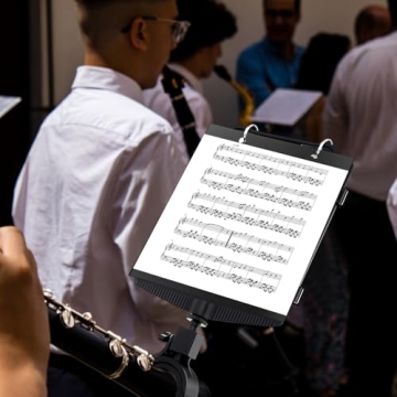 Amylove Adjustable Clarinet Lyre for Marching Bands