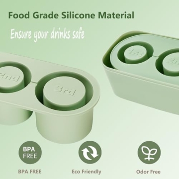 Ice Cube Tray Mold for Stanley Cup, Durable Silicone Ice Maker