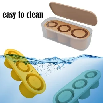 Ice Cube Tray Mold for Stanley Cup, Durable Silicone Ice Maker