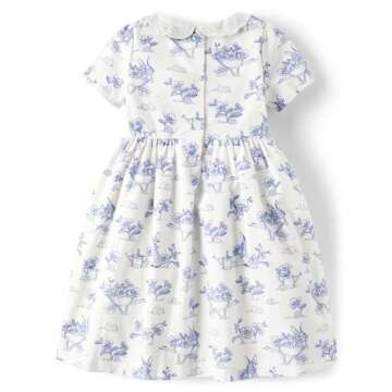 Charming Gymboree Toddler Scalloped Dress for Spring