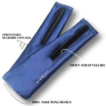 Nidrati Silk Eye Mask for Ultimate Sleep Comfort