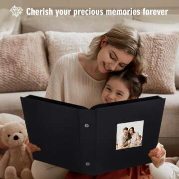 Artmag Fabric Photo Album Large Capacity 600 Photos