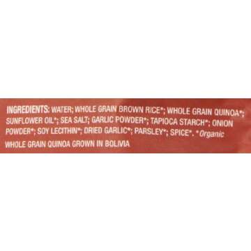 Seeds of Change Quinoa & Brown Rice with garlic, 8.5 oz (Pack of 6)