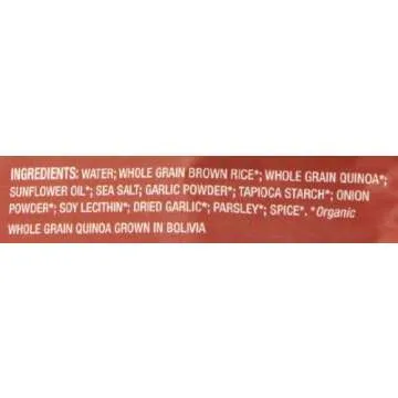 Seeds of Change Quinoa & Brown Rice with garlic, 8.5 oz (Pack of 6)