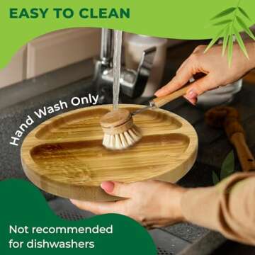 Eco-Friendly Bamboo Plate & Bowl Suction Set: Perfect for Baby Mealtime