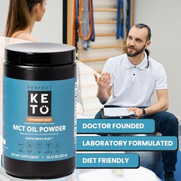 Perfect Keto MCT Oil Powder for Energy and Focus