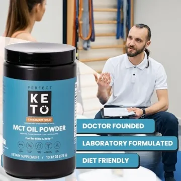 Perfect Keto MCT Oil Powder for Energy and Focus