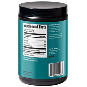 Perfect Keto MCT Oil Powder for Energy and Focus