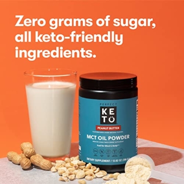 Perfect Keto MCT Oil Powder for Energy and Focus