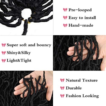 36 Inch Goddess Locs for Effortless Style and Elegance