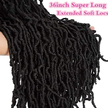 36 Inch Goddess Locs for Effortless Style and Elegance