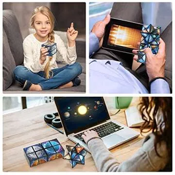 Star Cube Magic Fidget Toy for Kids and Adults