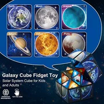Star Cube Magic Fidget Toy for Kids and Adults