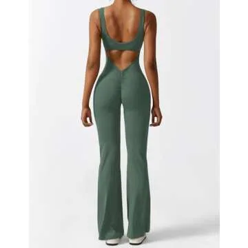 Stylish YEOREO Women Flare Jumpsuits for Comfort and Style
