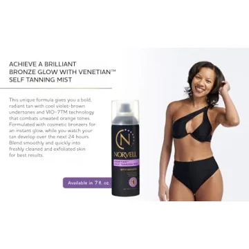 Norvell Venetian Sunless Self Tanning Mist for Radiant Glow
