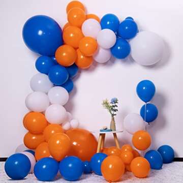 MOMOHOO White Balloons Different Sizes - 100Pcs 5/10/12/18 Inch Birthday Party Balloons, Pearl White Latex Balloons, Matte White Balloons Garland Kit, Pastel White Wedding Ballons Anniversary Balloons