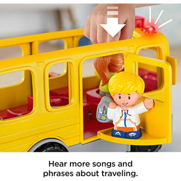 Fisher-Price Little People School Bus for Kids 1+ Years