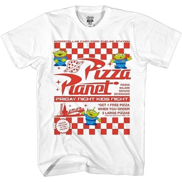 Disney Pixar Toy Story Pizza Planet Tee for Fans and Collectors