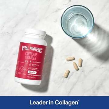 Vital Proteins Cartilage Collagen Pills, Type II Collagen & Chondroitin Sulfate Supplement for Recov...