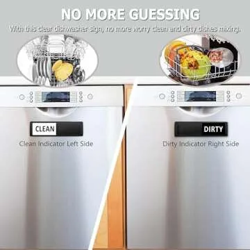 Effortless Kitchen Organization with Dishwasher Magnet Sign