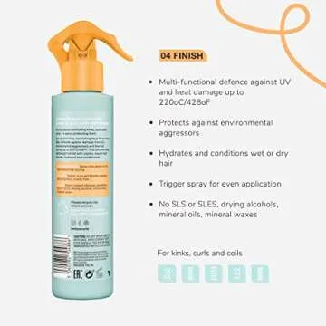 Imbue Vegan Heat Protection Spray for Curly Hair