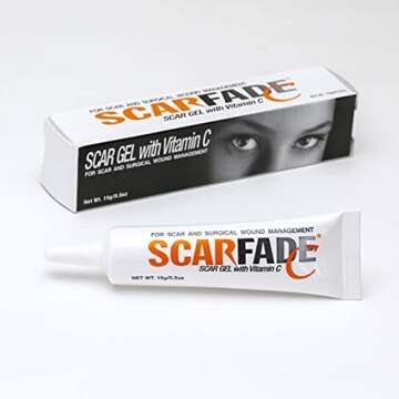 Vitamin C Scar Cream for Fading Scars - 0.5 oz