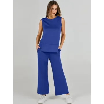 ANRABESS Women's 2 Piece Casual Summer Outfits