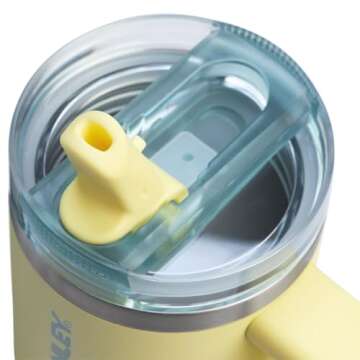Stanley Quencher ProTour Flip Straw Tumbler with Leakproof Lid 14 oz | Built-In Straw & Handle | Cup...