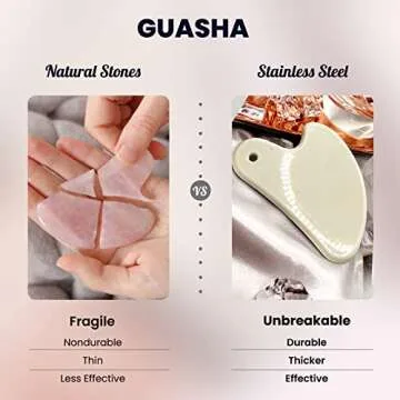 ROSELYNBOUTIQUE Ice Roller for Face Wrinkles Fine Lines Puffiness Stick Massager Facial Skin Care Tools Self Care Gifts for Men Women (Orange Blue)