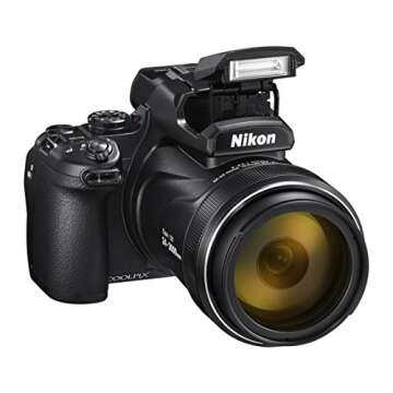Nikon Coolpix P1000 4K 125x Super Zoom Digital Camera - (Renewed)