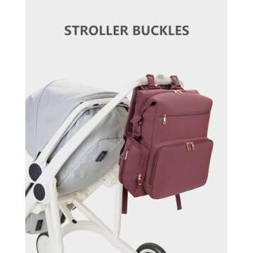 CEI-CEI Neoprene Diaper Bag with Changing Pad