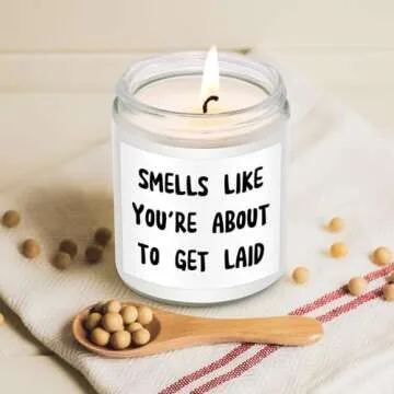Funny Valentines Day Gifts for Him Husband Boyfriend Valentines Day Gifts, Valentines Day Gifts for Her Valentines Gifts for Him Boyfriend Gifts for Girlfriend Wife Couple Romantic Soy Wax Candle