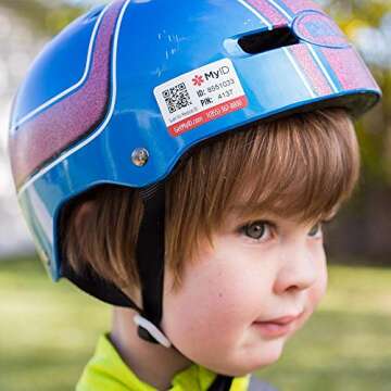 ENDEVR MyID Medical ID Sticker Kit for Emergencies