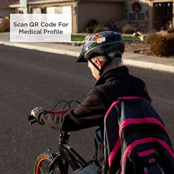 ENDEVR MyID Medical ID Sticker Kit for Emergencies